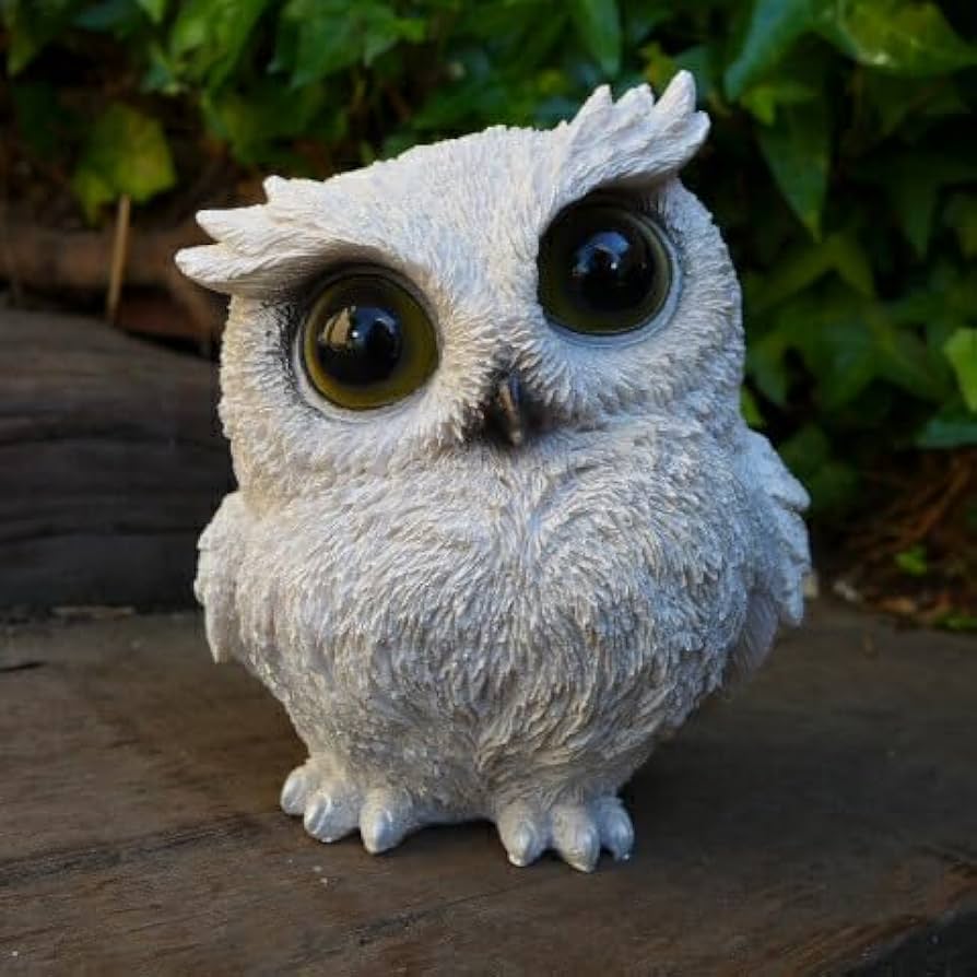 Amazon.co.jp: フクロウの置物(12cm)コノハズク ふくろう 白40QY Amazon.co.jp: フクロウの置物(12cm)コノハズク ふくろう 白40QY